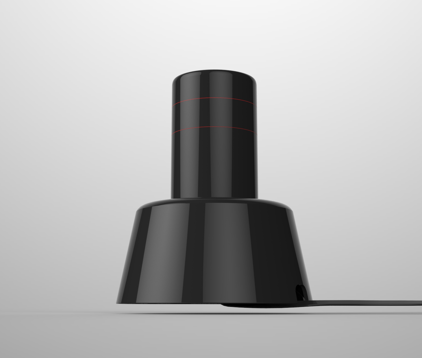 Dyson-Inspired Hair Dryer Concept