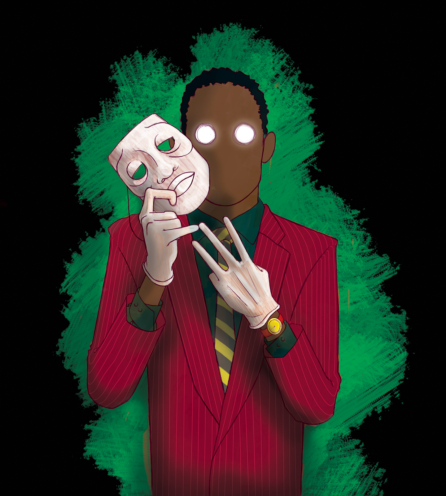 Wednesday Commissioned Portrait
