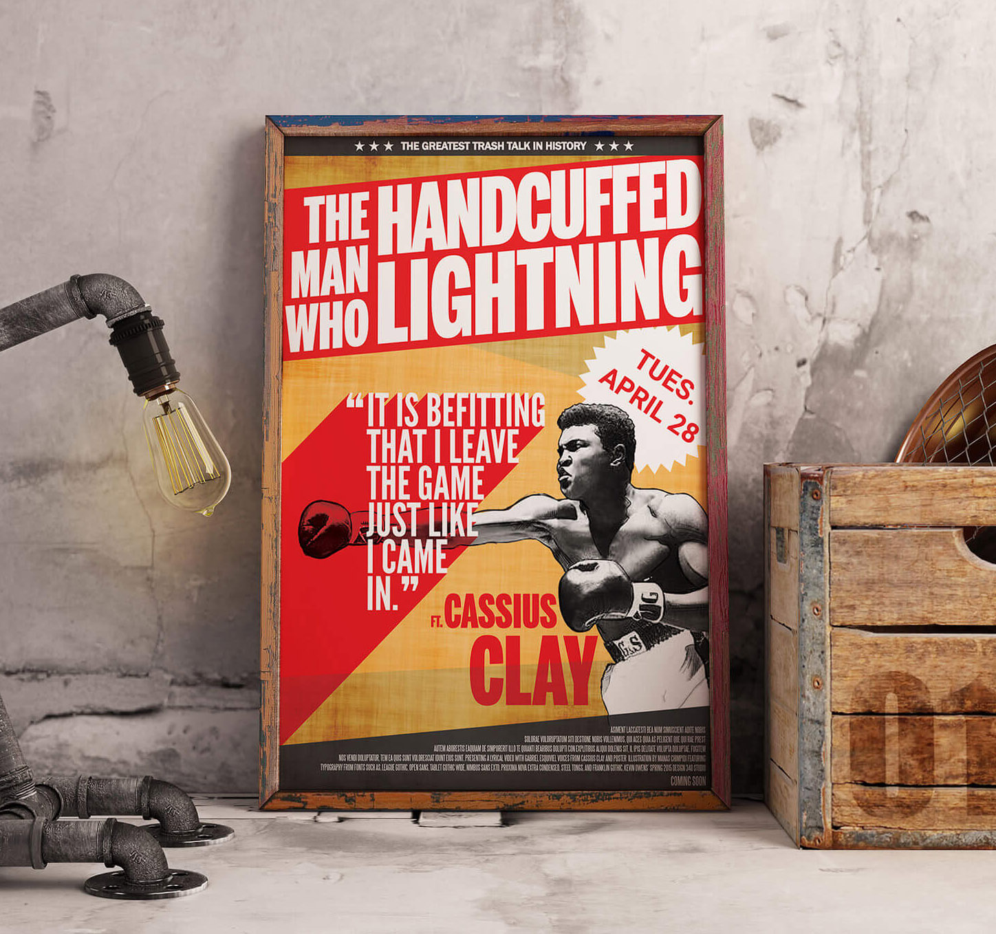 The Man Who Handcuffed Lightning Poster