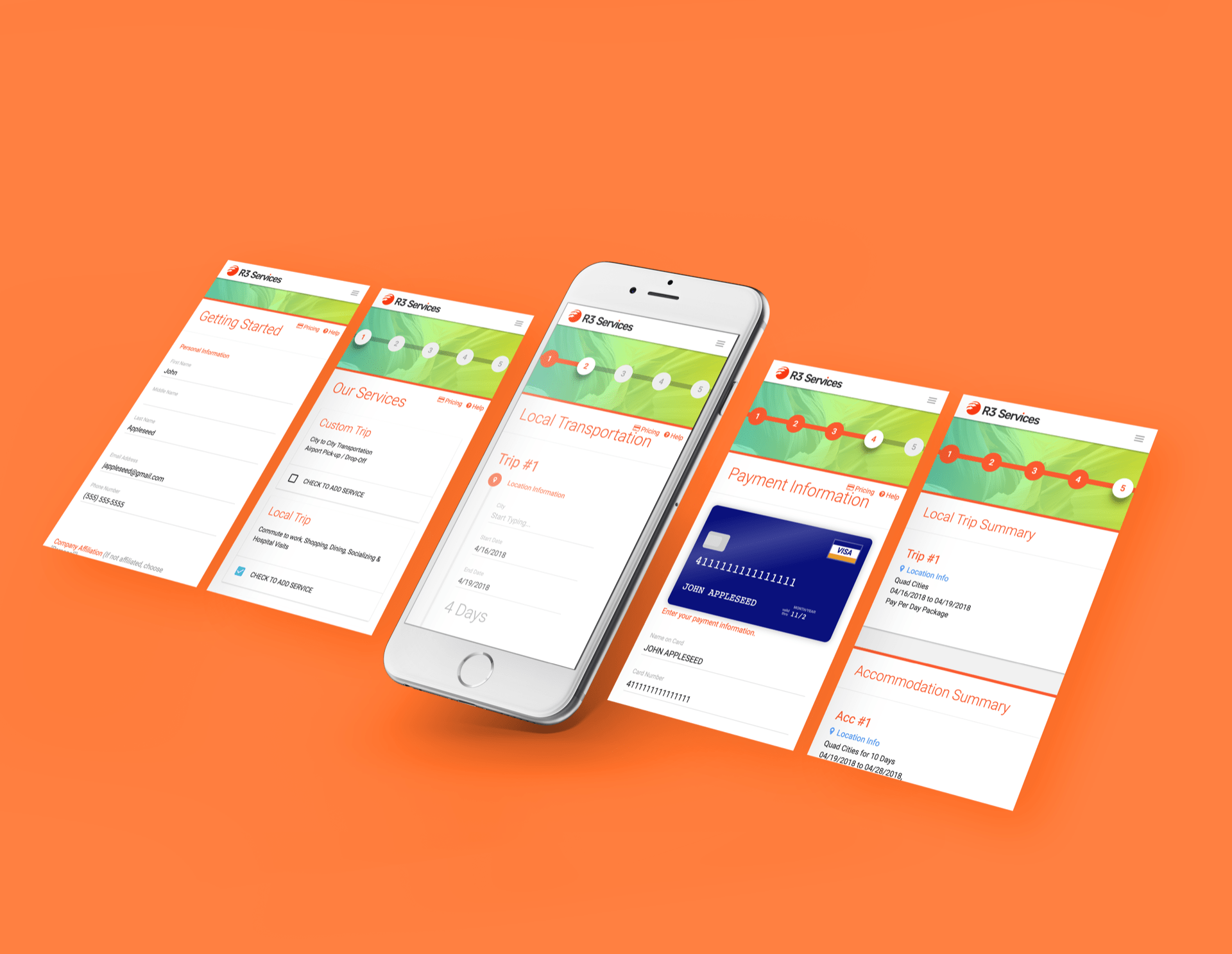 React & Redux Booking Form